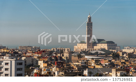 Urban Skyline of Casablanca Urban Skyline of Casablanca 137526981