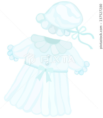 嬰兒慶典服裝插圖向量素材 嬰兒慶典服裝插圖向量素材 137527280