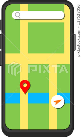 智慧型手機地圖應用程式使用範例 137528056