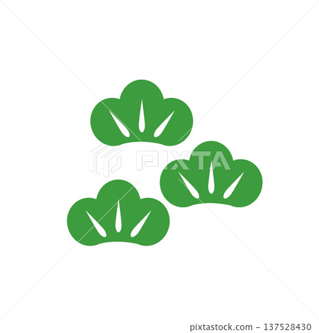 Pine illustration, Japanese style illustration of pine, bamboo, and plum, New Year's card 2027, New Year's card design material Pine illustration, Japanese style illustration of pine, bamboo, and plum, New Year's card 2027, New Year's card design material 137528430