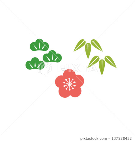 日式松竹梅花插畫新年賀卡 2027 新年賀卡 2027 新年賀卡設計素材 日式松竹梅花插畫新年賀卡 2027 新年賀卡 2027 新年賀卡設計素材 137528432