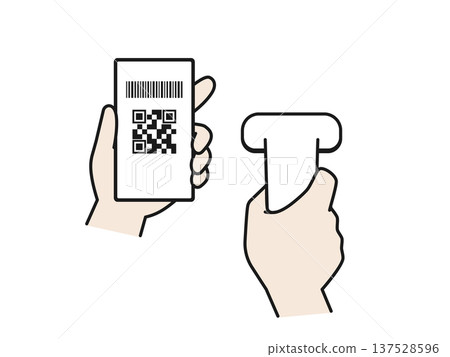 Bar code payment 137528596