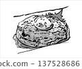 Hamburger illustration 137528686