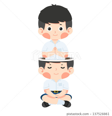 Pure Mind Within Young Student 137528861