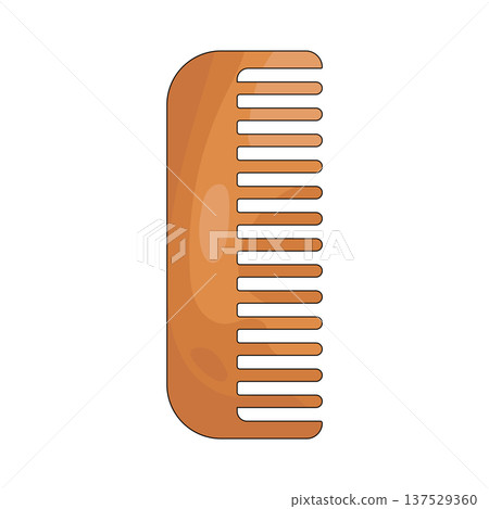 Illustration of comb Illustration of comb 137529360
