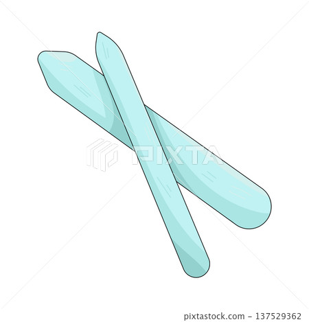 Illustration of nail file Illustration of nail file 137529362