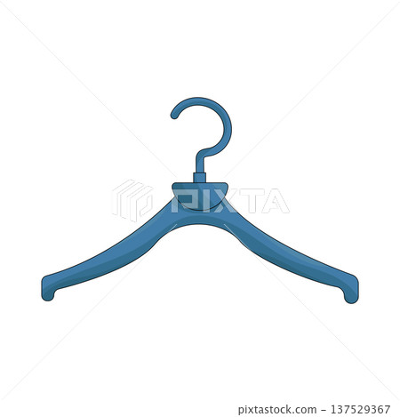 Illustration of hanger Illustration of hanger 137529367