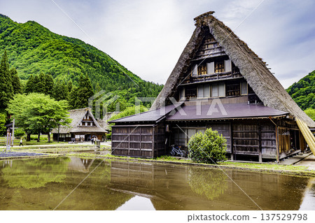 五箇山菅沼村風光 五箇山菅沼村風光 137529798