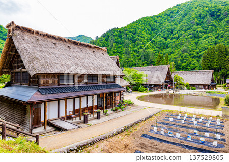Gokayama Suganuma Village Scenery Gokayama Suganuma Village Scenery 137529805
