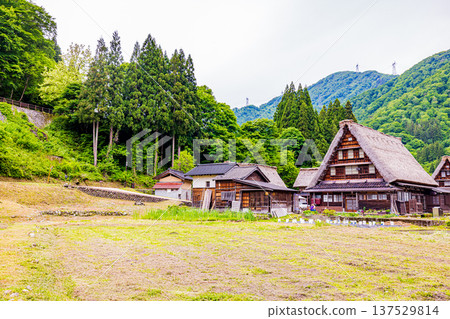 Gokayama Suganuma Village Scenery Gokayama Suganuma Village Scenery 137529814