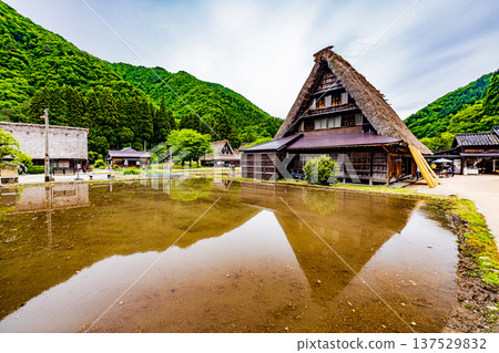 Gokayama Suganuma Village Scenery Gokayama Suganuma Village Scenery 137529832