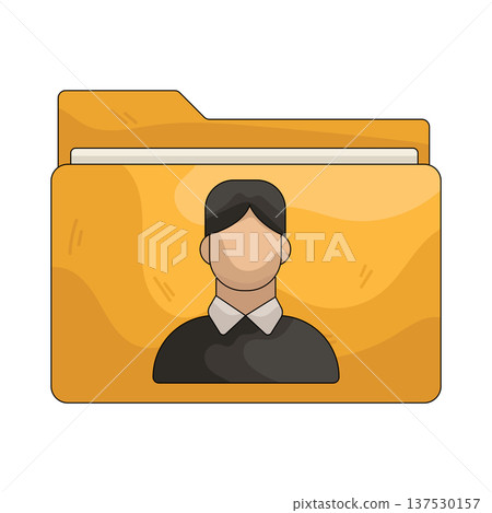 Illustration of user folder 137530157