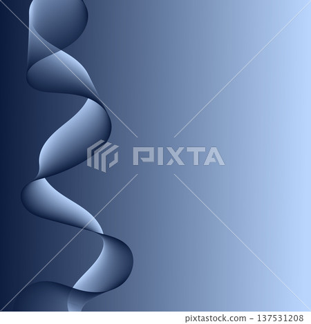 Abstract blue wave background with elegant flowing lines. Corporate technology design concept Abstract blue wave background with elegant flowing lines. Corporate technology design concept 137531208