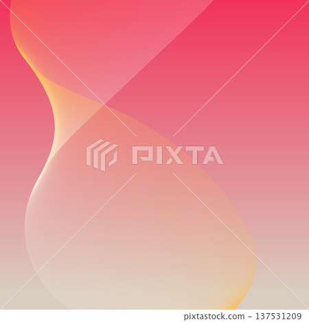 Dynamic fluid motion background with white line art on pink gradient. Smooth abstract vector illustration Dynamic fluid motion background with white line art on pink gradient. Smooth abstract vector illustration 137531209