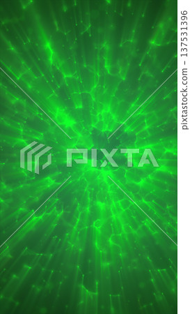 Vivid green light burst with caustic rays and glowing energy patterns, abstract futuristic background for technology, sci-fi visuals, and motion design Vivid green light burst with caustic rays and glowing energy patterns, abstract futuristic background for technology, sci-fi visuals, and motion design 137531396