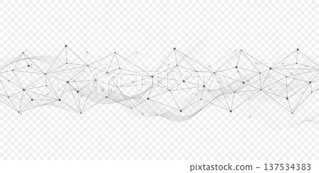 Abstract vector network connection background. Digital technology dots and lines connection concept for science, data, ai, futuristic background. Molecular plexus design. Abstract vector network connection background. Digital technology dots and lines connection concept for science, data, ai, futuristic background. Molecular plexus design. 137534383