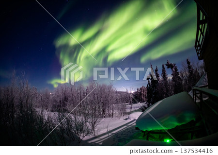 Aurora in Fairbanks, Alaska Aurora in Fairbanks, Alaska 137534416