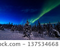 Aurora in Fairbanks, Alaska 137534668