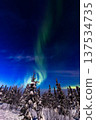 Aurora in Fairbanks, Alaska 137534735
