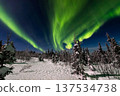 Aurora in Fairbanks, Alaska 137534738