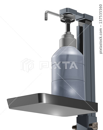 Disinfection image (alcohol dispenser) Disinfection image (alcohol dispenser) 137535560