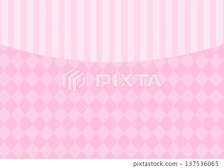 Stylish background with pink stripes and diamond pattern Stylish background with pink stripes and diamond pattern 137536065