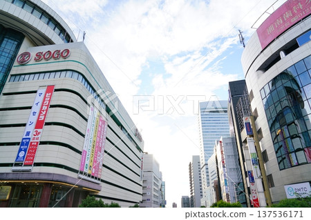 Department stores and other commercial facilities in Omiya, Saitama City 137536171