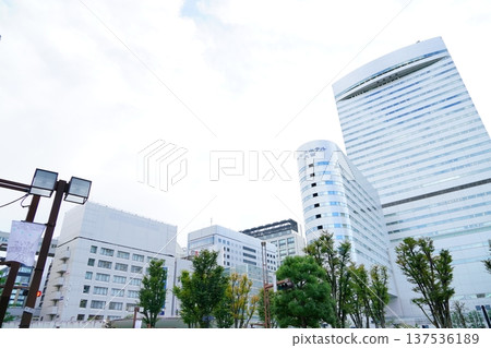 High-rise buildings in Saitama City 137536189