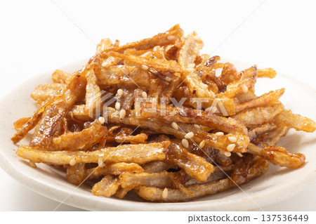 香甜辛辣的牛蒡（炸） 137536449