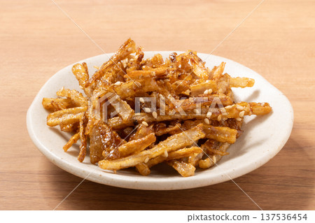 香甜辛辣的牛蒡（炸） 137536454