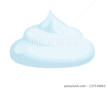 Water gel bubbles and splash shapes. Transparent liquid bubble icons. 137539863