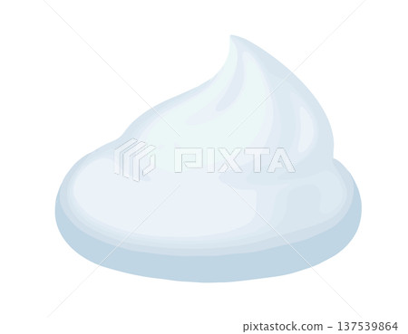 水凝膠氣泡和飛濺形狀。透明液體氣泡圖示。 137539864