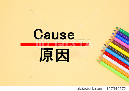 Cause and character material 137540572