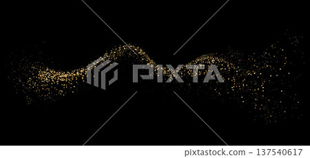 Vector Abstract Shiny Gold Glitter design element. Gold Glitter Dust. For New Year, Merry Christmas, Birthday and Wedding greeting card and invitation. Luxury Background design Vector Abstract Shiny Gold Glitter design element. Gold Glitter Dust. For New Year, Merry Christmas, Birthday and Wedding greeting card and invitation. Luxury Background design 137540617