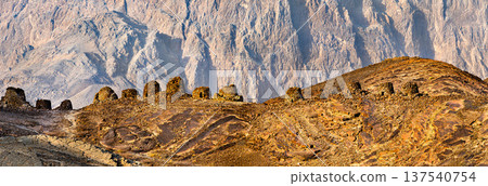 Ancient Beehive Tombs in Al Ayn, Oman 137540754