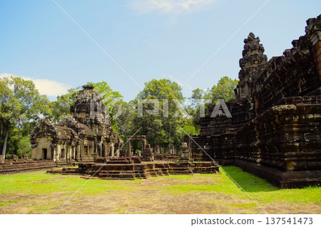 Scenery of Baphuon Temple in Angkor, Cambodia Scenery of Baphuon Temple in Angkor, Cambodia 137541473