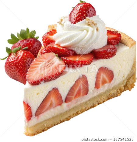 Slice of Strawberry Shortcake Slice of Strawberry Shortcake 137541523