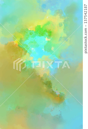 Abstract hand drawn colorful watercolor background Abstract hand drawn colorful watercolor background 137542187