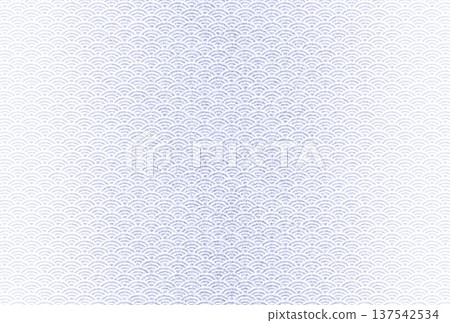 背景圖19：白色青海波圖案疊加在精緻閃亮的淺紫色圖案上 137542534