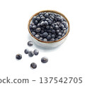 Watercolor illustration of dried black beans (with shadow) Tamba black beans 137542705
