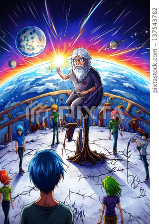 [A strange dream I had 13 years ago] Meeting with a Socrates-like alien 137543782