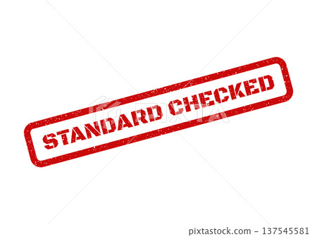 Distressed rubber stamp design conveying approval for standards, suitable for official documents or quality control processes Distressed rubber stamp design conveying approval for standards, suitable for official documents or quality control processes 137545581