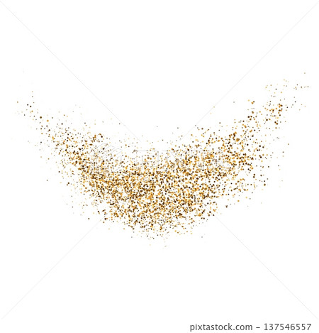 Brown paint spray, dust powder or particles scattered, vector realistic dusty overlay texture, color sand splash effect Brown paint spray, dust powder or particles scattered, vector realistic dusty overlay texture, color sand splash effect 137546557