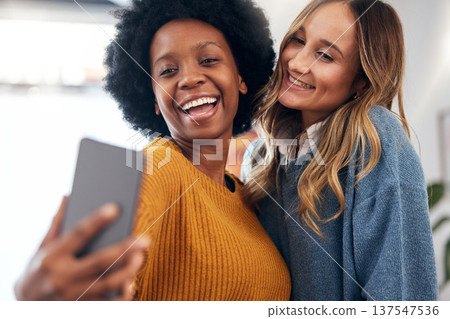 Friends, selfie and women in home with social media, diversity and relax with happiness in apartment or living room. Influencer, profile picture and people together with phone, smile and post on blog Friends, selfie and women in home with social media, diversity and relax with happiness in apartment or living room. Influencer, profile picture and people together with phone, smile and post on blog 137547536