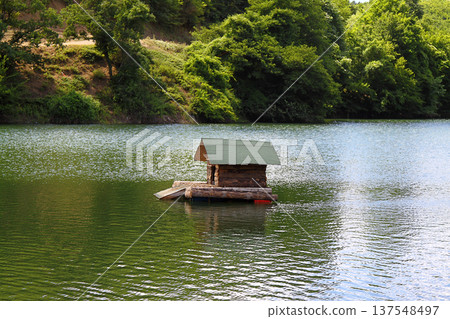 a morning by the lake a morning by the lake 137548497