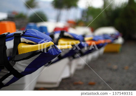 sea bike and lake 137549331