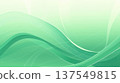 Abstract Green Wave Background Design. AI Generated 137549815