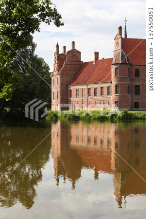 View of Rosenholm castle in Hornslet, Denmark View of Rosenholm castle in Hornslet, Denmark 137550051