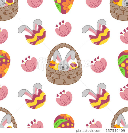 Seamless pattern. Vector illustration perfect for wrapping paper, textile, wallpaper Seamless pattern. Vector illustration perfect for wrapping paper, textile, wallpaper 137550409