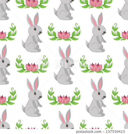 Seamless pattern. Vector illustration perfect for wrapping paper, textile, wallpaper 137550423